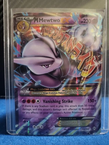 Pokemon TCG - M Mewtwo EX 63/162 Breakthrough Holo