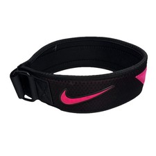 Nike Intensity Weight Training Belt Black with Pink Women's Workout Posture