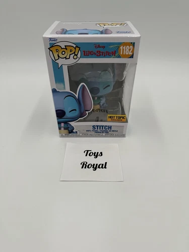 Funko Pop! Stitch With Boba #1182 - Lilo & Stitch - Hot Topic Exclusive - NIB