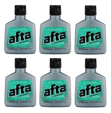 *PACK OF 6* AFTA ORIGINAL by Mennen AFTER SHAVE Lotion Skin Conditioner 3 oz