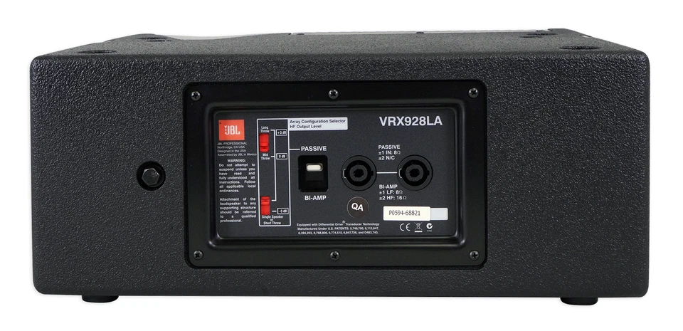 JBL VRX928LA 8" 400 Watt 2-Way Passive Line-Array Speaker in Black - Image 4 of 4