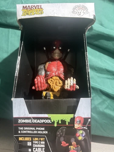 Cable Guys - Marvel - Zombie Deadpool 8-inch Phone and Controller Holder