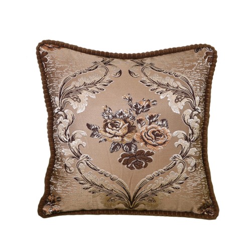 Flower Embroidery Square Cushion Cover Home Sofa Car Office Throw Pillow Case - Picture 4 of 6