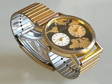 Orologio Le Valois Doppio Fuso Orario Quartz