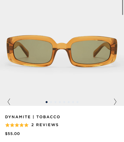 Le Specs Dynamite - tobacco - rectangular sunglasses