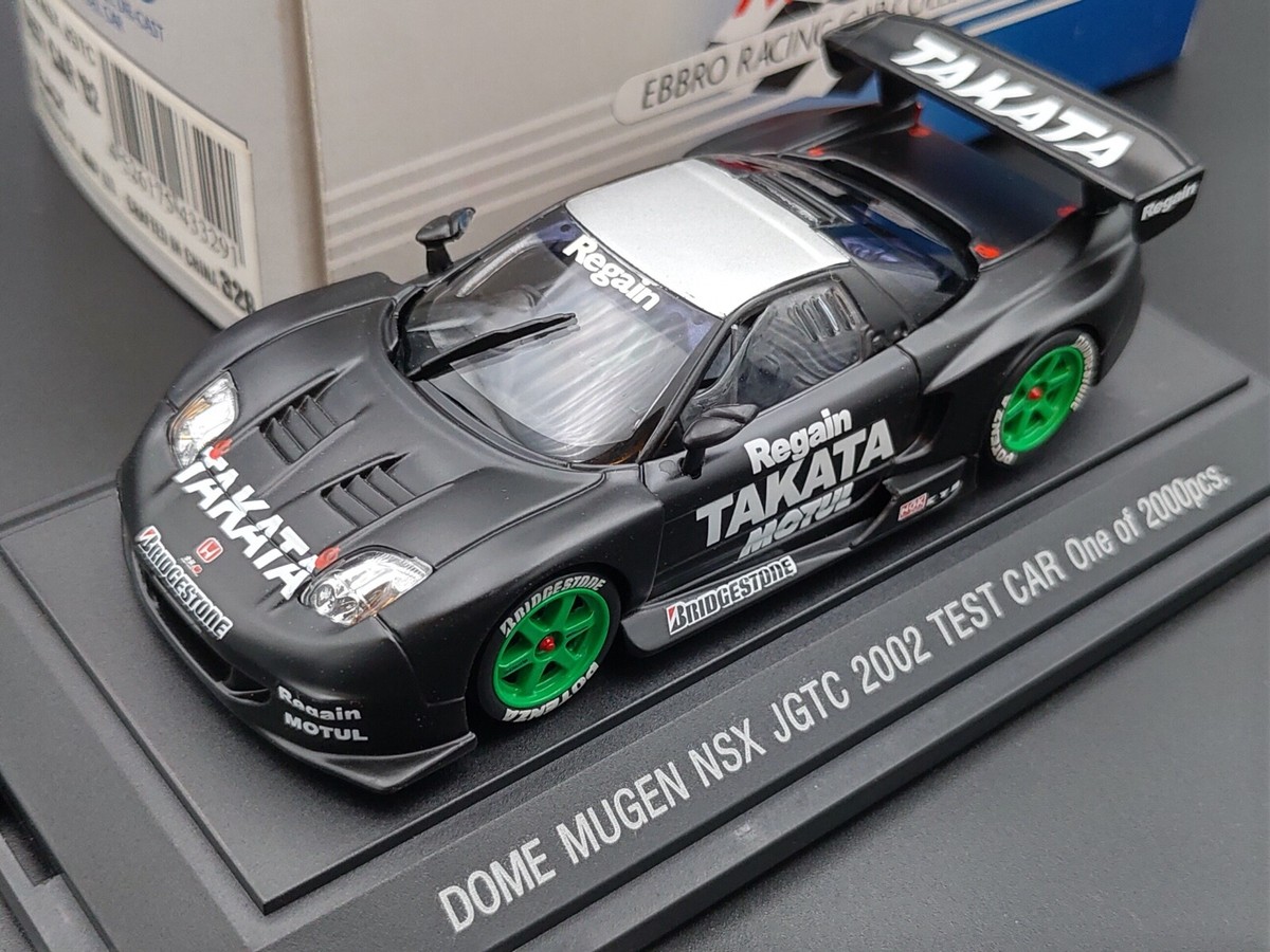 1*0様 EBBRO Mugen NSX 1/43スケール 限定3000個 EBBRO 43329 1:43 SCALE DOME MUGEN HONDA NSX TEST CAR JGTC