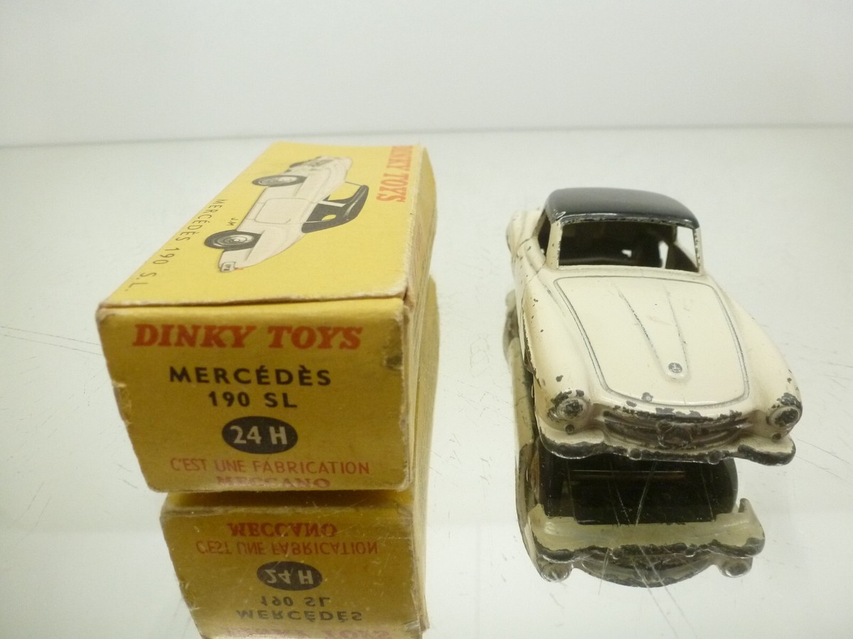 Dinky Toys Mercedes 190 SL F N°24H, Miniature 1/43, Collection France