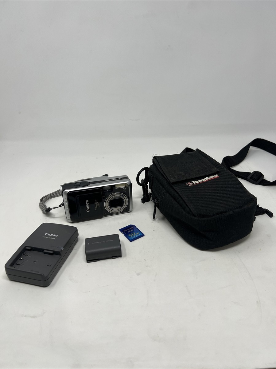 Canon PowerShot S80 Compact Digital Camera Silver/Black (q3) | eBay