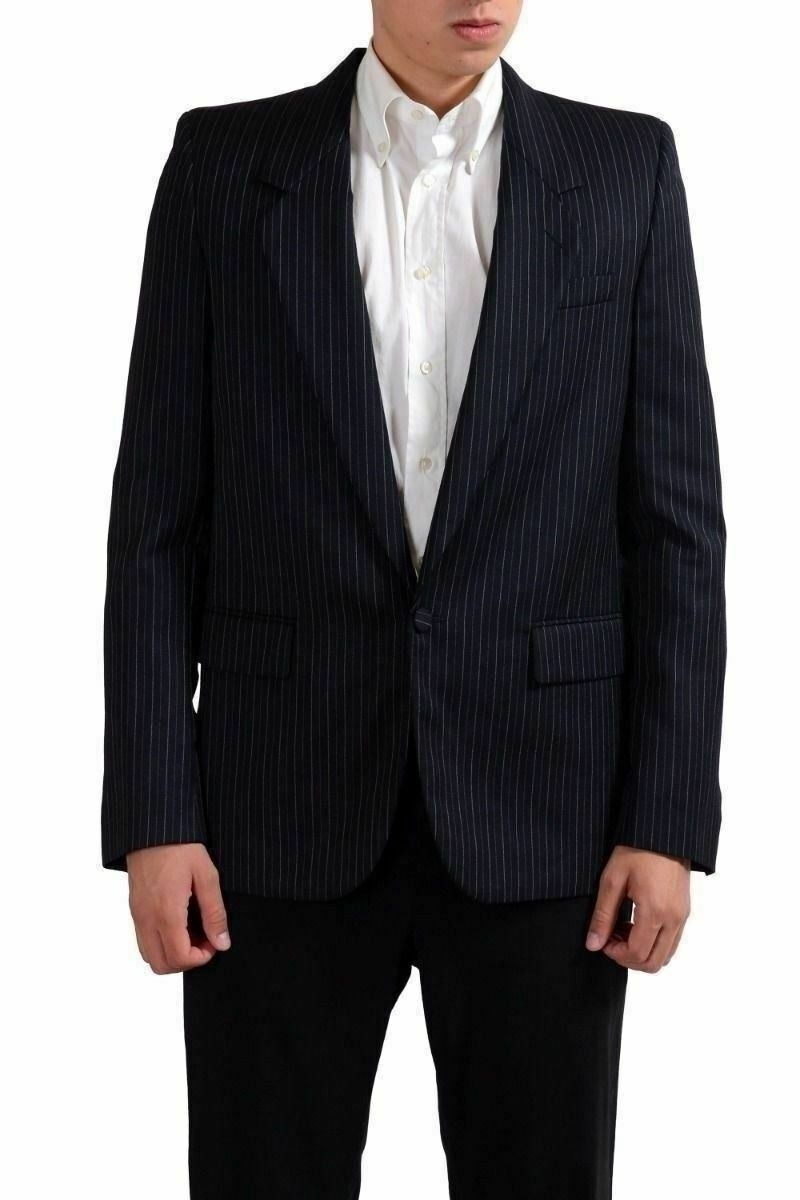 Maison Martin Margiela Mens 100% Wool One Button Sport Coat Blazer US 38 IT 48