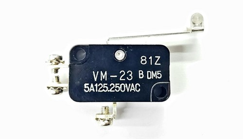 Mulon VM-23BDM5-S ,SPDT- ON-(ON) Roller Lever micro switch 5A @ 250V AC - 第 1/4 張圖片