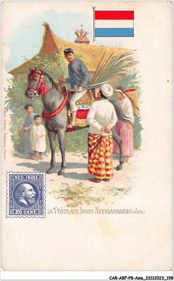 CAR-ABFP8-0933-INDIA - Post to the Dutch Indies