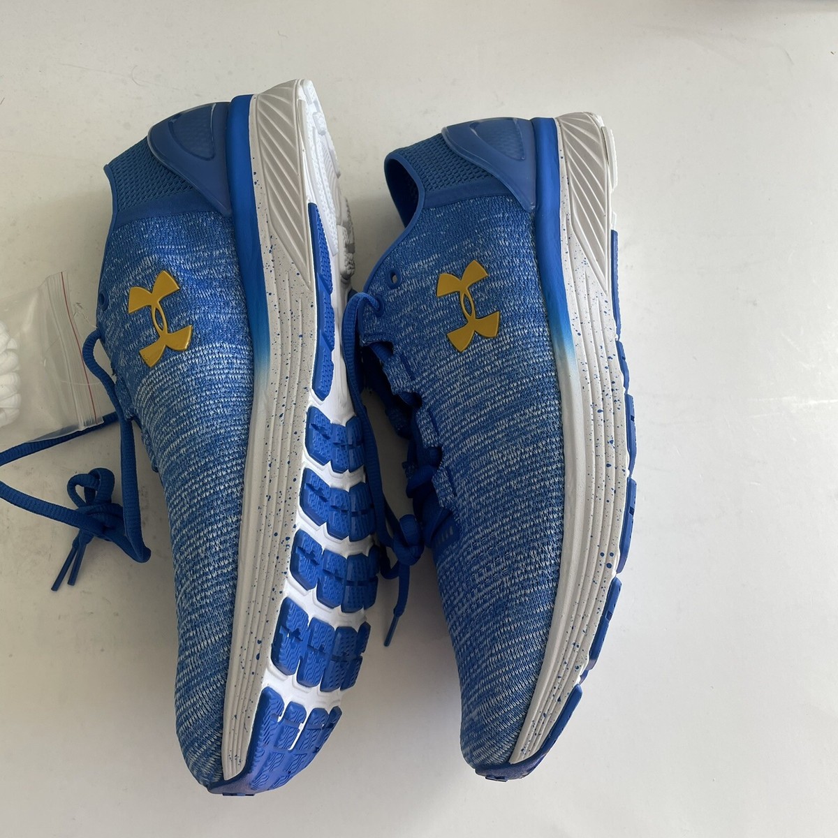 Under Armour UA Team Bandit 3 UCLA Bruins Shoes Blue Gold 