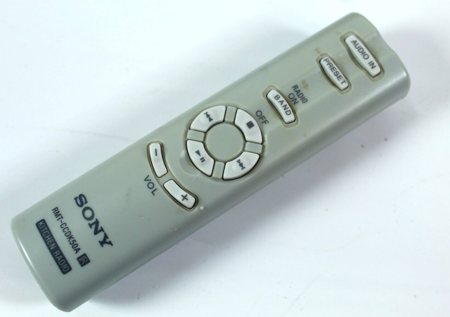 Sony ICFCDK50 FM/AM Kitchen Clock Radio w/ Instructions Remote