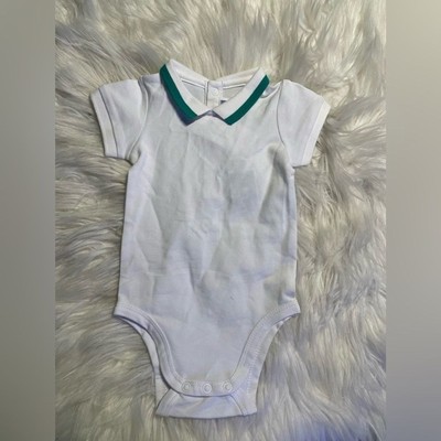 Jacadi White Baby  bodysuit 3M