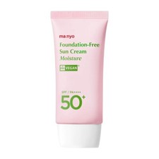 Manyo Foundation-Free Sunscreen Sun Cream Moisture SPF 50 PA Vegan Free