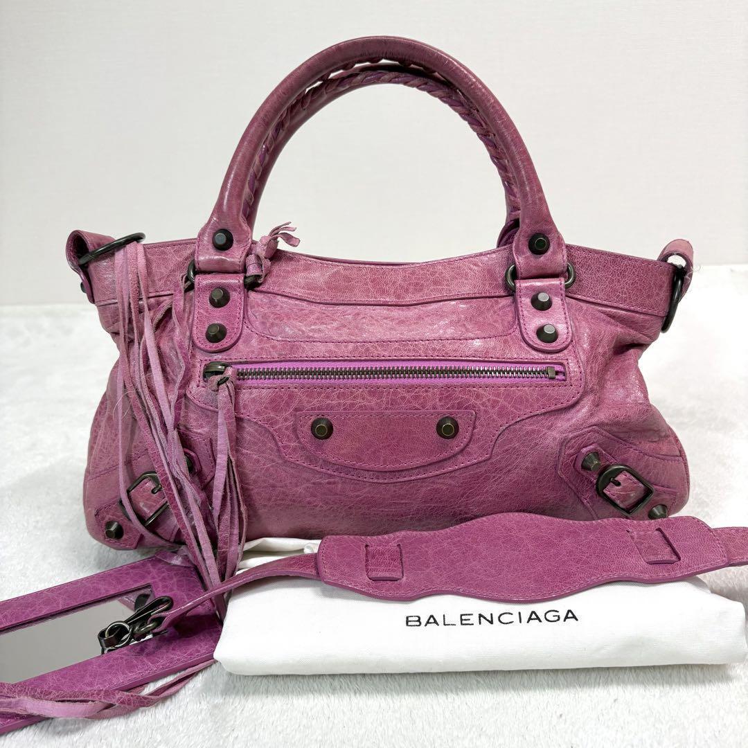 Balenciaga City The First 2 Ways Bag Shoulder Bag Handbag Balenciaga City The First 2 Ways Bag Shoulder Bag Handbag
