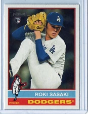 2025 Topps Heritage - Roki Sasaki #224 (RC)