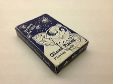 Swap Card Deck, Giant Faces Playing Cards Blue