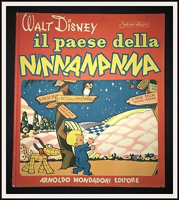 Il Paese Della Ninna Nanna Disney Mondadori 1949 Disneyana It Ebay