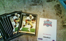 1993 50 CT ALL PAT SWILLING SUPER BOWL PINNACLE PROMO RARE  VARIATION
