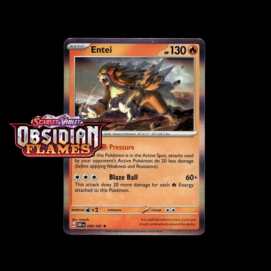 Entei Pokemon Card | eBay