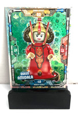 QUEEN PADM'E AMIDALA - LEGO STAR WARS HOLO CHROME KARTE 2018 (NEU) NEUWERTIG