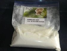 Rock Tumbling Grit -16  ounces- 1 Pound  of  POL-CER-(Cerium) oxide  99.5% 2-3um