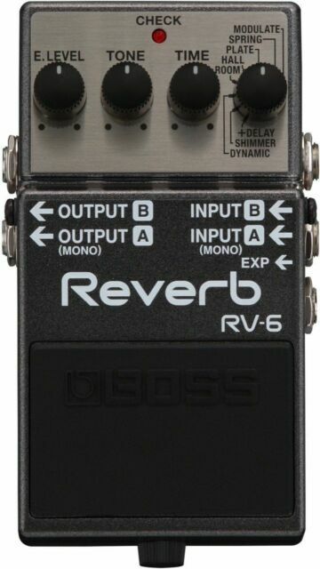 BOSS RV-6 Digital Reverb ほぼ未使用