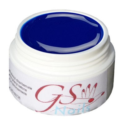 GS-Nails 5ml UV Farbgel Dunkel Blau 10  Made in Germany #A6