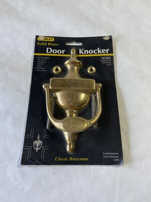 Stanley Door Knocker  solid Brass