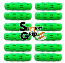 SNAPPY GRIP Egonomic Replacement Bucket Handles 12 BRIGHT SAFETY GREEN LIME NEON