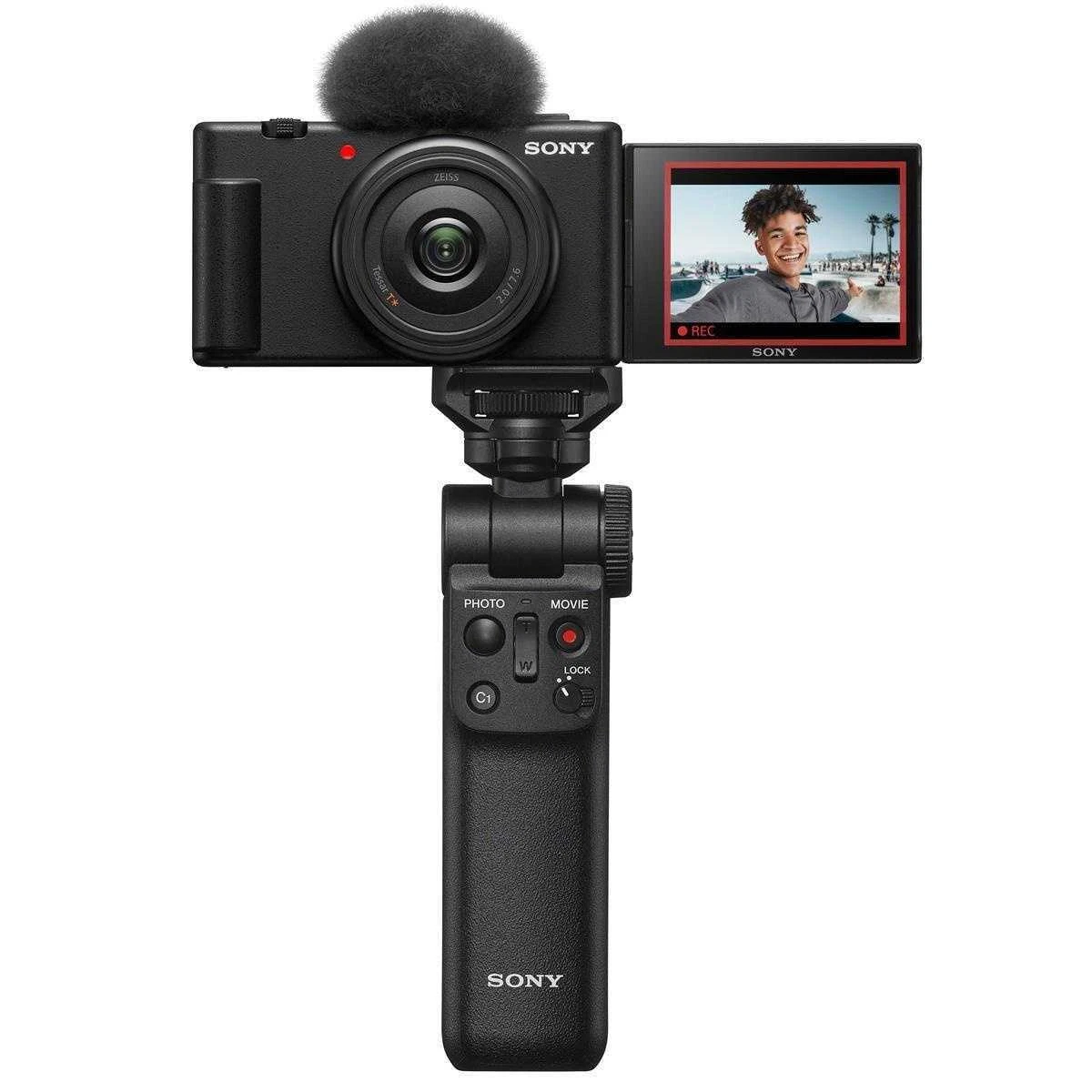 OPEN BOX Sony ZV-1F Vlogging Camera, Black #ZV1F/B | eBay