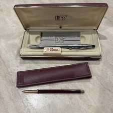 Vintage Cross Pen Set For Women In Case