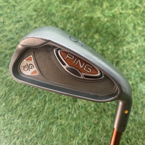 Ping G10 5 Iron Yellow Dot Regular Flex TRC 129 Graphite Right Hand 38"