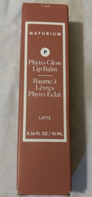 Naturium Phyto-Glow Lip Balm Latte ~New In Box