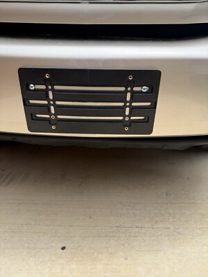 3 Front Bumper License Plate Tag Holder Mount Mounting Relocator Adapter Kit Bracket For Chevrolet (All Models) Quantity Discount(9.95$ To 6.50$) (Each With 2 Screws 4 Bolts & 4 Built In Nuts) (3 - Foto 13