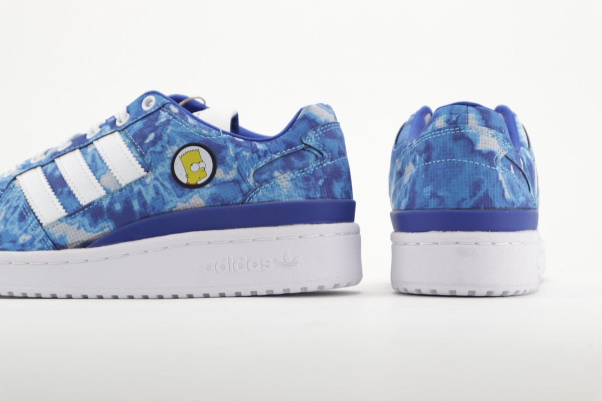Adidas Forum Low x Bart Simpsons Tie Dye Sneakers GZ1775 NEW no