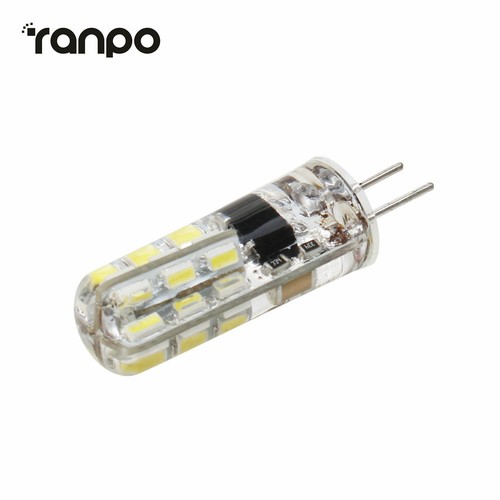 2Pcs G4 LED Silicone Corn Bulb Mini SMD 3W 4W 230V Colourful Light Crystal Lamp - Picture 6 of 12