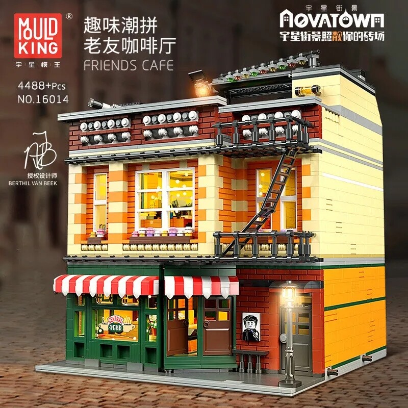 MOULD KING 16014 Friends Central Perk Modular Building Brick
