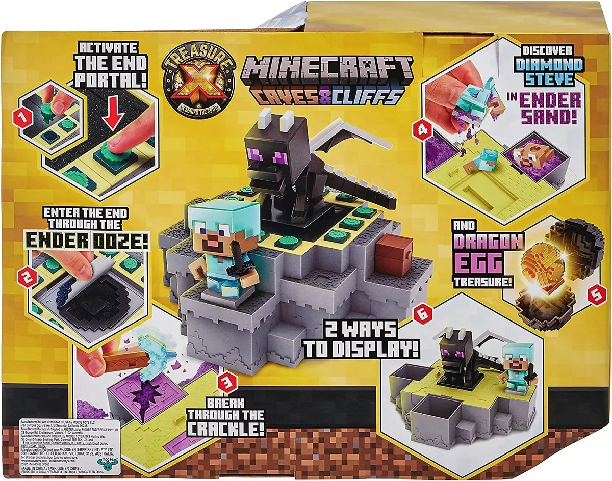 Trésor X Minecraft Caves & Falaises Ender Dragon Set de Jeux