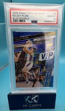 2025 Panini National Convention Vip Gold Pack - Kelsey Plum #8 Blue Sparkle...