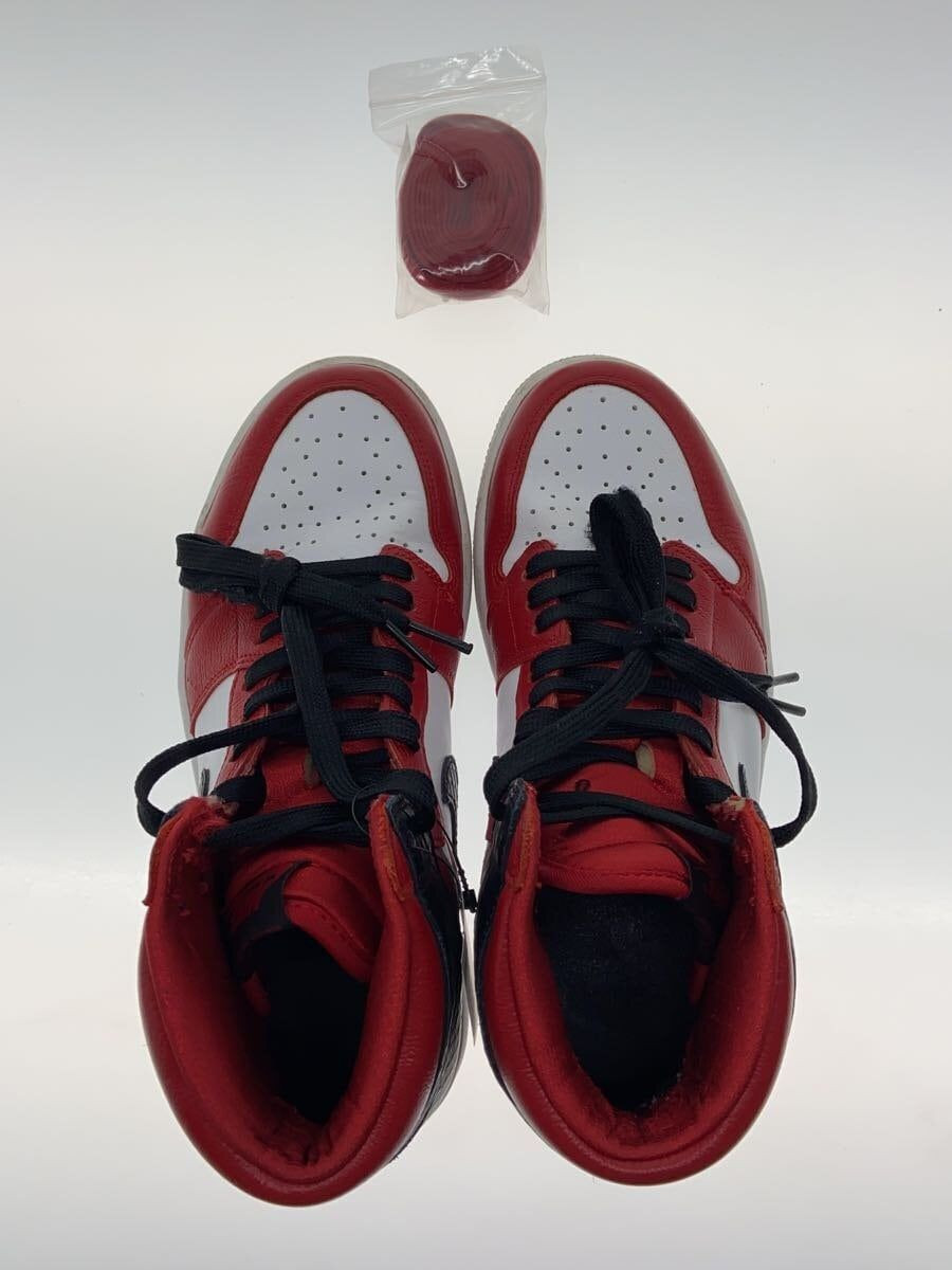 Nike AIR JORDAN 1 RETRO OG High Top Sneakers in Red, Size
