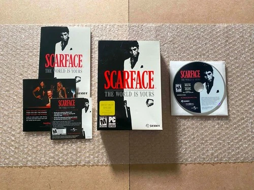 Scarface: The World Is Yours (PC CD-ROM, 2006) - COMPLETE / BOX / MANUAL