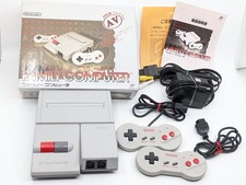 Nintendo New Famicom HVC-101 Console Boxed Tested 2 Controllers Serial Matched