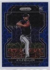 2022 Panini Prizm Blue Velocity Prizm Kyle Muller #14 0h26