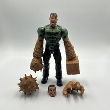 Marvel Legends Sandman BAF Complete Figure Extra Hands Head Hasbro Spider-Man