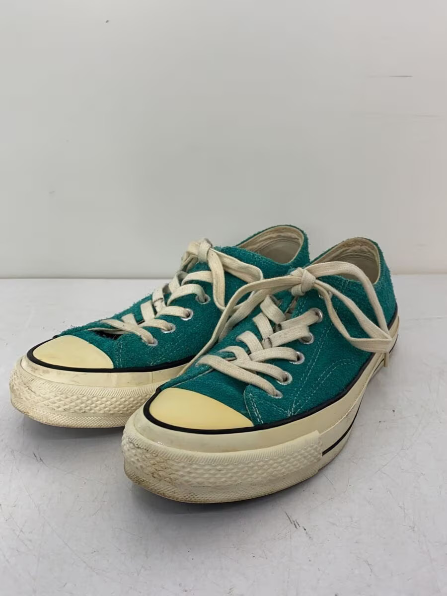 Converse Addict Low Cut Sneakers 25.5Cm Grn Suede 6J1002A97 LlN60 thumbnail 2