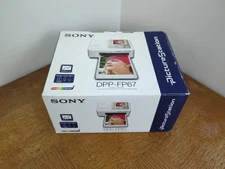(Open Box) SONY Picture Station DPP-FP67 Digital Photo Printer Portable 2.4" LCD