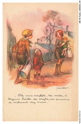 ARRP8-0558-ILLUSTRATEUR - POULBOT - Elle nous embete - ta mere - a toujours b - Photo 1/2