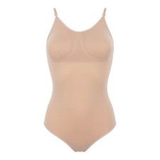 Dance Pre-Owned Underleo Low Back with Clear Strap Hybrid Medium Adult Leotard